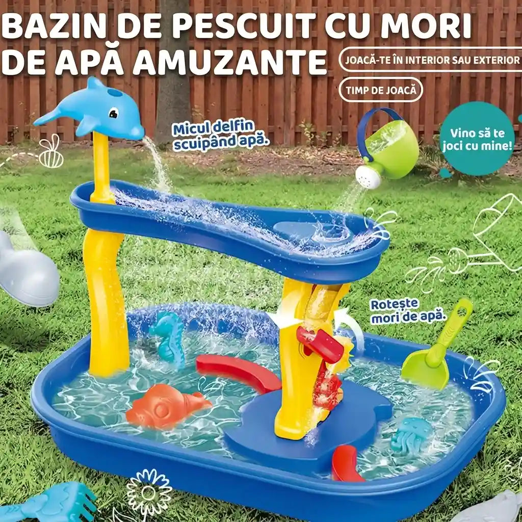 Toarnă, rotește, pescuiește