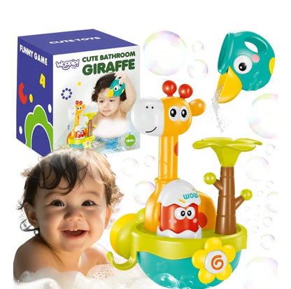 Jucărie de baie Girafă Woopie pentru copii 18 luni