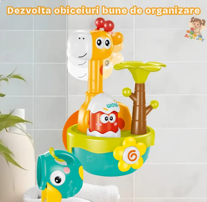 Jucărie de baie pentru coordonare mână-ochi