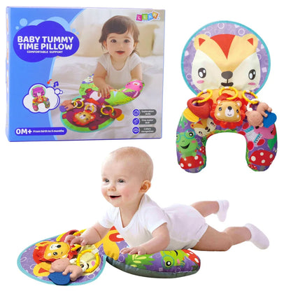 perna-burtica-lean-toys-vulpita-tummy-time-accesorii-0-luni.